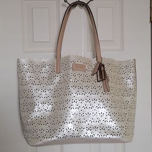 Brand new Coach eyelet tote bag
